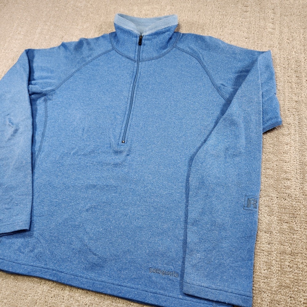 Vintage Patagonia Sweatshirt Women Small R5 Regulator Grid Fleece USA Midlayer